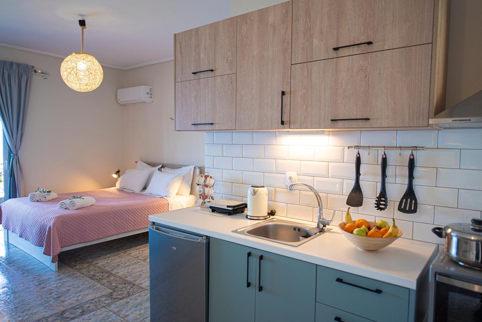 Agnantio Apartment อาโยส นิกีตัส ภายนอก รูปภาพ